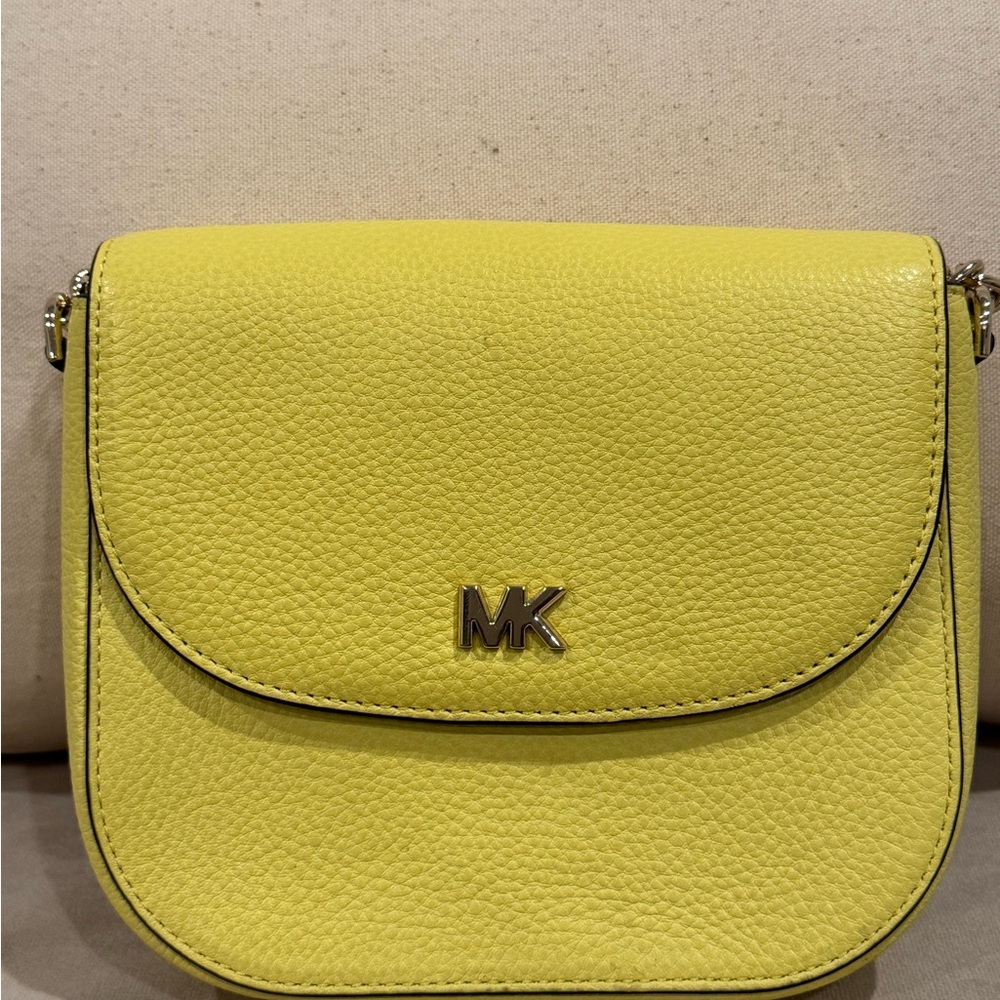 Michael Kors Yellow Crossbody Bag